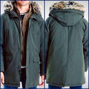 XXL Michael Kors Men's Hooded Bib Snorkel Parka